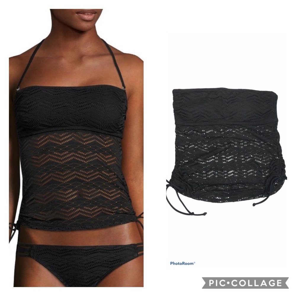 ARIZONA JEANS black swimsuit strapless top only
